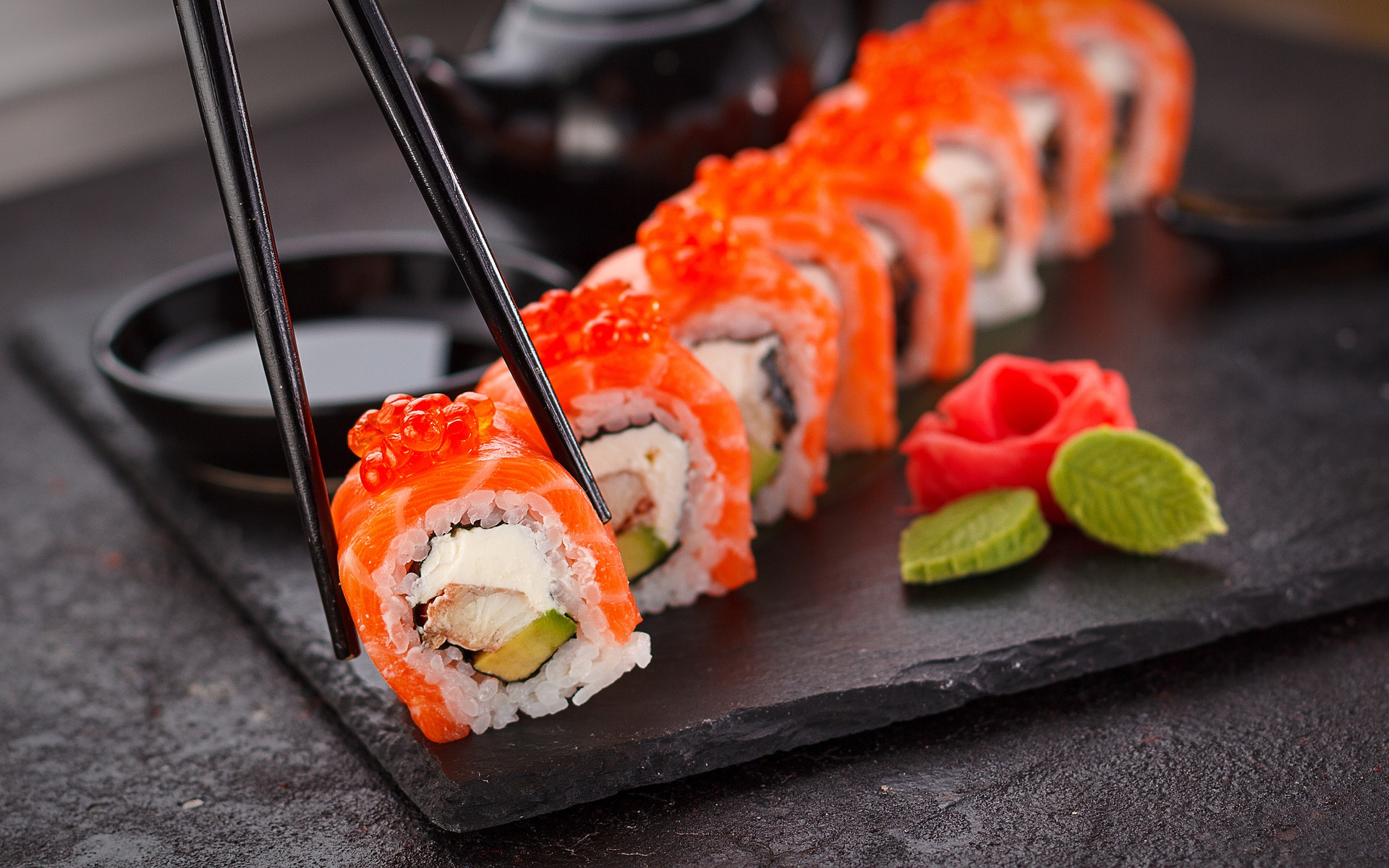 Sushi som mat